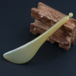 마사지 Natural White YakOx Horn Gua Sha for Face Scraper Tendon Stick Facial Massage Beauty Health Relax Eye Face Neck Back Body - Image 2