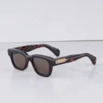 Fellini Sunglasses for Male Classic High Street Square Black Sun Glasses 2025 Trendy Retro 8.0MM Thick Acetate Solar Glasses - Image 5