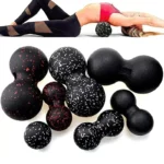 2024 Fitness Ball Set High Density EPP Firm Peanut Massage Balls Lightweight for Myofascial Release Deep Tissue Therapy