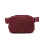 New Fashion Women Sherpa Cute Belt Sport Bag for Girls berber Fleece Fanny Pack Waist Bag Purse for Women Chest Crossbody Bag - Image 9