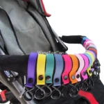 Baby Stroller Sturdy Hooks Convenient Universal Stroller Hooks Clips Hanging Diaper Bags Shopping Bag Clip Stroller Accessories - Image 2