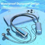 NEWMSNR Long Endurance LED Bluetooth Earphones HiFi Sound Earbuds Wireless Headphone Sports Gamer Neckband Neck-hanging Headsets - Image 4