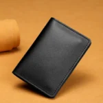 2023 Real Leather Slim ID Credit Card Holder Men and Women Minimalism Cowhide ins Mini Ultrathin Cards Cases wallet - Image 4