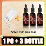 Hair essential oil massage comb, applicator + essence, accelerate hair growth, thick hair in 5 days - Image 7