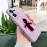 Pink Figure Phone Case For OPPO Reno 10 8 8T 8Z 7 7Z 6 5 Pro 4G 5G F19 F9 Pro Plus Liquid Silicone Cover - Image 12