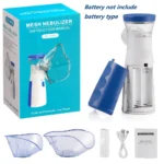 Medical Silent Nebulizer Handheld Asthma Inhaler Atomizer Children Health Care Mini Portable Nebulizer Humidifier - Image 3