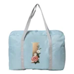 Gold Lettern Series Travel Bag Unisex Large Capacity Organizers Foldable Luggage Handbags Clothes Storage Duffle Carry on Bags - Image 24
