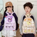 Sanrio Full Range Backpack HelloKitty Kuromi Children Kindergarten Cute Kawaii School Bag Fashionable Children KT Girl Birthday - Image 4