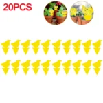 50-10Pcs Sticky Traps Fruit Fly Trap Yellow Sticky Bug Trap for Indoor Outdoor Use Insect Pest Control Garden Strong Glue Plant - Image 23