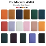 Luxury For Magsafe Magnetic Leather Wallet Case For iPhone 13 12 16 14 Pro Max 15Pro S24 Card Holder Phone Bag Cover Accessories