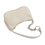 Soft Solid-color Shoulder Bag Large Capacity Multipurpose Tote Bag For Outdoor Dating - Image 4