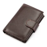 New Brand Men's Wallet RFID 100% Genuine Cow Leather Short Card Holder Man Purse Male Vintage Pocket Wallet For Men - Image 9