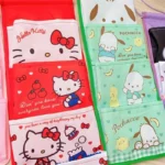 Cute Cartoon Hanging Closet Organizers and Storage, 4-Shelf Closet Hanging Storage Shelves for Girls Bedroom - Image 5