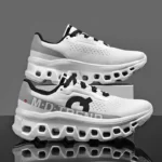 Men's Walking Shoes Lightweight Breathable Lace Up Running Shoes Gym Workout Fashionable Sneakers - Image 3