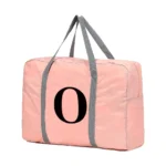 Travel Carry Bag Foldable Luggage Handbags Clothes Organizer 2024 Black Letter Pattern Series Women Weekend Travel Duffle Bag - Image 23