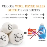 3Pcs Wool Drying Ball Antistatic Special Anti-winding Ball of Wool Household Drying Ball Reusable Washing Machine Parts 6cm - Image 2