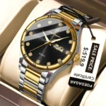 POEDAGAR Top Luxury Watch For Man Date Week Waterproof Luminous Man Wristwatch Quartz Stainless Steel Men's Watches Sports Reloj - Image 8