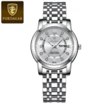 POEDAGAR Women Wristwatch Luxury Quartz Ladies Watch Waterproof Stainless Steel Luminous Date Week Women's Watches Dress Clock - Image 13