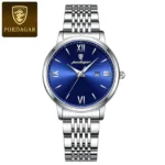 POEDAGAR Ladies Wristwatch Luxury Waterproof Luminous Date Gold Watch For Women Dress Stainless Steel Quartz Women's Watches+Box - Image 12