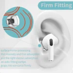 INfiter Crystal Airpods Pro Earbuds Replacement Airpods Pro 2 Ear Tips Airpods Pro 2 Eartip Airpods Pro Eartips Original Tips - Image 4