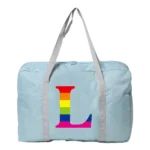 Weekend Bags for Women Travel Bags Carry on Sports Gym Bagworkout Duffel Bag Overnight Shoulder Bag Rainbow Pattern Series 2024 - Image 14
