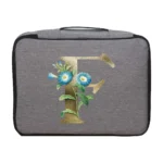 Handbags Documents Luggage Organizer Men Outdoor Travel Credentials Storage Bag Women Golden Flower Print Waterproof Briefcase - Image 29