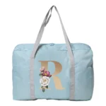 Gold Lettern Series Travel Bag Unisex Large Capacity Organizers Foldable Luggage Handbags Clothes Storage Duffle Carry on Bags - Image 15