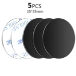 1/3/5PCS Metal Plate for Magnetic Car Phone Holder Self-adhesive Iron Sheet Sticker Magnet Mobile Phone Stand Mount For iPhone - Image 18