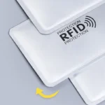 5pcs Aluminium Anti Rfid Card Holder NFC Blocking Reader Lock Id Bank Card Holder Case Protection Metal Thin Credit Card Case - Image 5