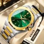 POEDAGAR Top Luxury Men Clock Waterproof Luminous Calendar Week Man Wristwatch Sports Stainless Steel Quartz Men's Watches Reloj - Image 8