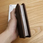 LANSPACE men's leather passport cover handmade coin purses holders famous brand passport case - Image 2