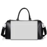 Retro New Short Trip Bag Large Capacity Sports Motorcycle Training Pu Waterproof Leisure Fitness Bag - Image 5