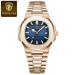 POEDAGAR Luxury Man Wristwatch Business Stainless Steel Quartz Men Watch Waterproof Luminous Date Square Men's Watches Clock+Box - Image 8