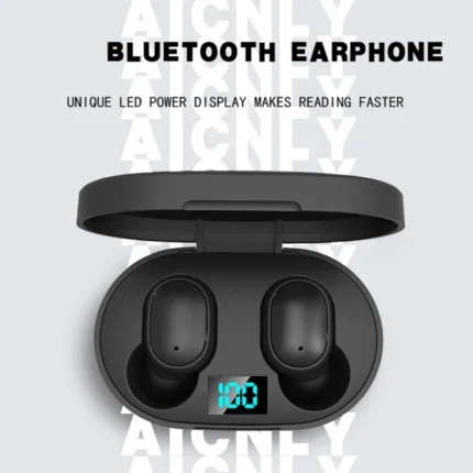 TWS E6S Bluetooth Headphones Wireless Bluetooth Earphones Wireless Earbuds Noise Cancelling Earphones with Microphone