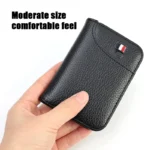 New Portable Super Slim Soft Wallet PU Leather Mini Credit Card Wallet Purse Card Holders Men Wallet Thin Small Short Wallets - Image 2