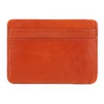 New Cow Leather Men's Card Bag Coin Purse Slim Credit Card Holder Wallet For Men and Women ID Card Pocket - Image 12