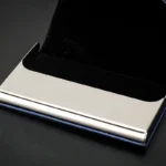 Laser Engraved LOGO Luxury Wallet PU Leather Business ID Credit Card Holder For Women Men Fashion Brand Metal Aluminum Card Case - Image 3
