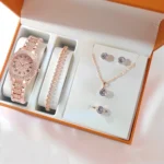 Fashion Women Luxury Diamond Watches Bracelet Ladies Quartz Watch Rose Gold Womens Wristwatch Shiny Crystal Reloj Mujer Boxless - Image 2