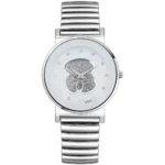 Luxury Ladies Black White Bear Diamond Simple Design Branded Quartz Watch Fashion Stretch Women Dress Clock Creative Watches - Image 9