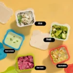 Baby Food Storage Snack Containers Baby Learning Dishes Auxiliary Bowl Portable Sealed Storage Boxs Can Microwave BPA Free - Image 3