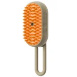Steamy Dog Brush Electric Spray Cat Hair Brush 3 in1 Dog Steamer Brush for Massage Pet Grooming Removing Tangled and Loose Hair - Image 8