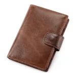 New Brand Men's Wallet RFID 100% Genuine Cow Leather Short Card Holder Man Purse Male Vintage Pocket Wallet For Men - Image 8