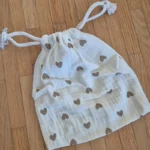 Cotton Prints Baby Bags String Nappy Stackers Caddy Organizer Diaper Pouch Babies Accessories Baby Essentials Diaper Bag - Image 4
