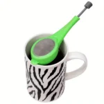 Tea Infuser Built-in plunger Healthy Intense Flavor Reusable Tea bag Plastic Tea&Coffee Strainer Measure Swirl Steep Stir&Press - Image 5