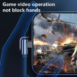 For Galaxy 90° Jack Wired Gaming Headset HiFi Surround Sound With Mic 3.5mm Type C Music Headphones For Samsung S24 23 iPhone 15 - Image 3