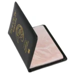 Wakanda Forever Black Panther Passport Cover Men Women Travel Soft Leather Passport Wallet ID Case Bank Card Bag Passport Holder - Image 5