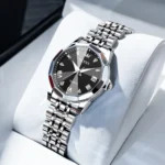 OLEVS Elegant Fashion Women's Watches Luxury Brand Original Quartz Watch for Ladies Waterproof Stainless Steel Luminous Date - Image 16