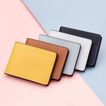 Ultra-thin Driver License Holder Leather Cover For Car Driving Documents Business ID Pass Certificate Folder Unisex Wallet Case