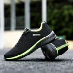2025 Men Running Walking Knit Shoes Fashion Casual Sneakers Breathable Sport Athletic Gym Lightweight Men Sneakers Casual Shoes - Image 7