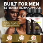 Male Enhancing Supplement, Supports Reproductive Health Energizer, Men Muscle Builder Enlargement Pills, Endurance tablets - Image 5
